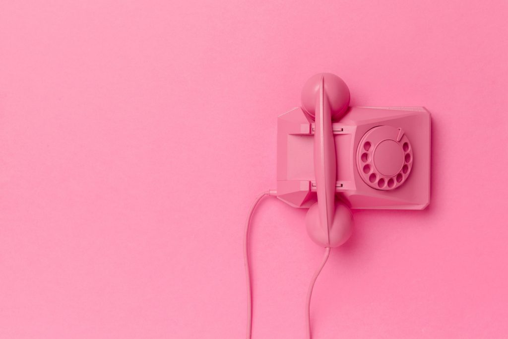 téléphone rose